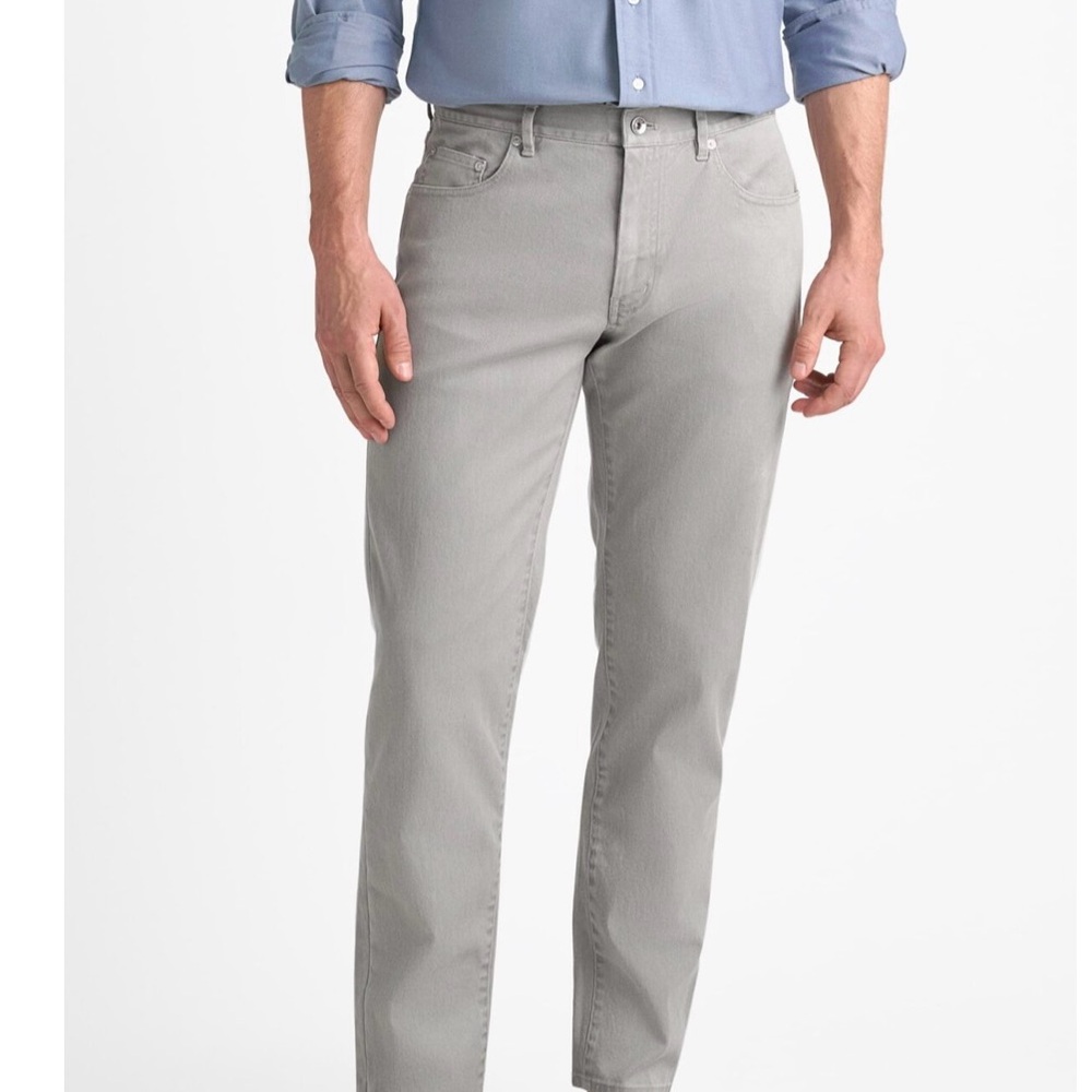 Proper Cloth Duca Visconti Light Grey Faded 5 pocket Pants Size 31 x 32